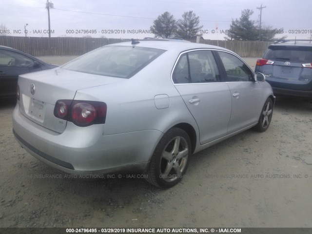 3VWRM71K58M047325 - 2008 VOLKSWAGEN JETTA SE/SEL SILVER photo 4