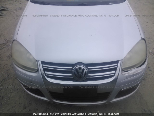 3VWRM71K58M047325 - 2008 VOLKSWAGEN JETTA SE/SEL SILVER photo 6