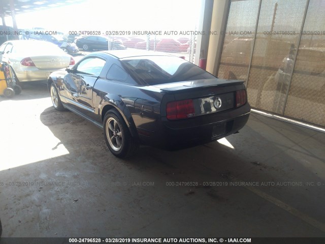 1ZVHT80N085168849 - 2008 FORD MUSTANG GRAY photo 3