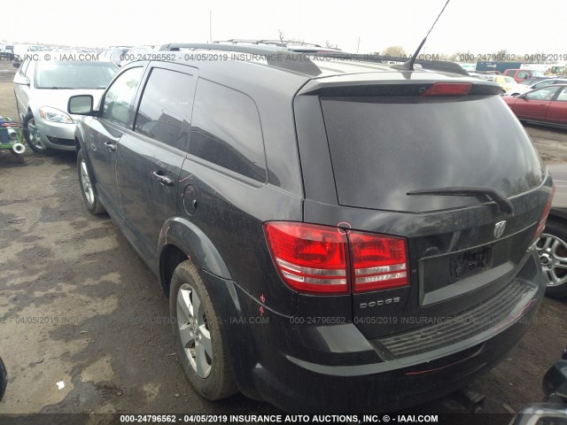 3D4PG5FV1AT172832 - 2010 DODGE JOURNEY SXT BLACK photo 3