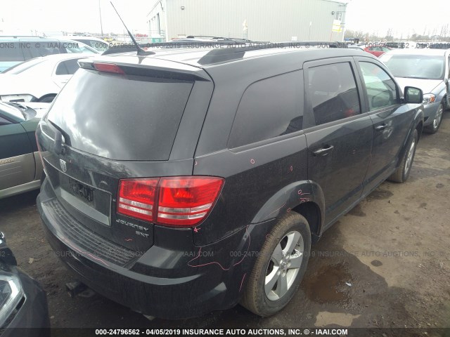 3D4PG5FV1AT172832 - 2010 DODGE JOURNEY SXT BLACK photo 4