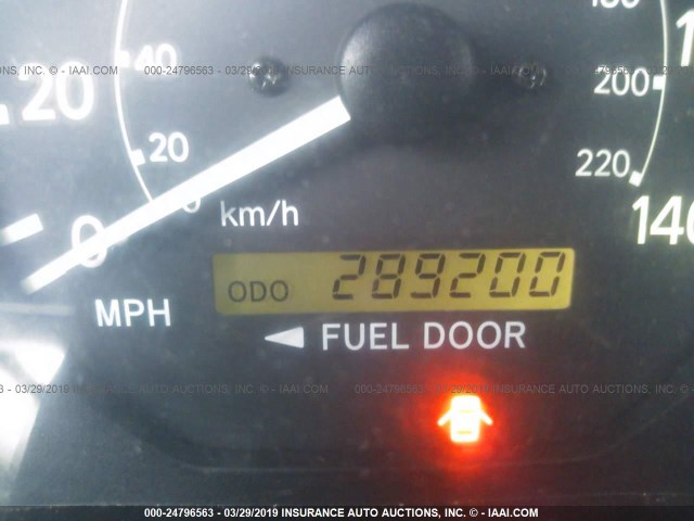 4T1BF28KX1U971151 - 2001 TOYOTA CAMRY LE/XLE Жасыл фото 7