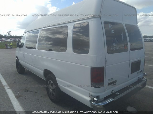 1FTSS3EL4EDB06801 - 2014 FORD ECONOLINE E350 SUPER DUTY VAN WHITE photo 6