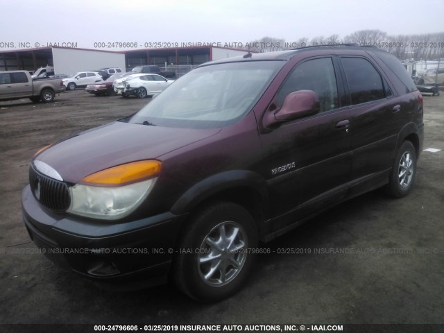 3G5DB03E73S554871 - 2003 BUICK RENDEZVOUS CX/CXL RED photo 2