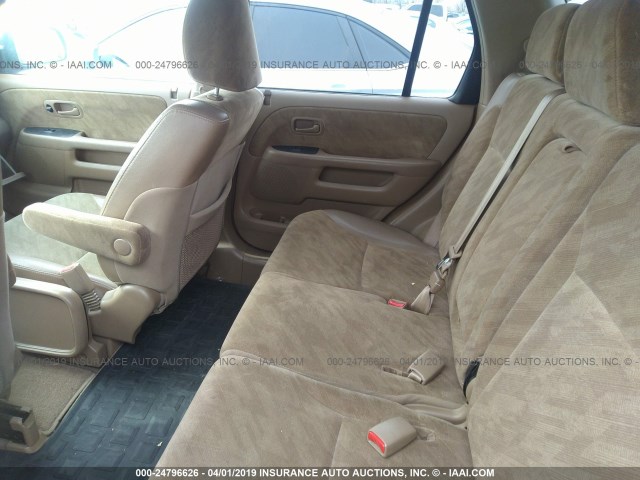 JHLRD78884C007476 - 2004 HONDA CR-V EX GREEN photo 8