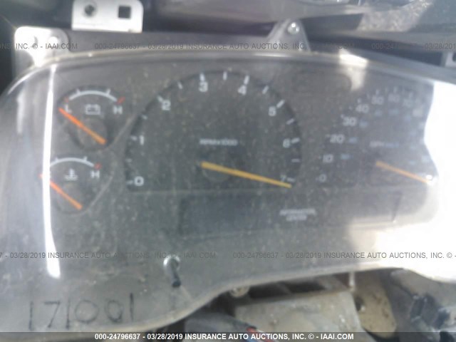 1B7HG2AN61S295440 - 2001 DODGE DAKOTA QUAD WHITE photo 7