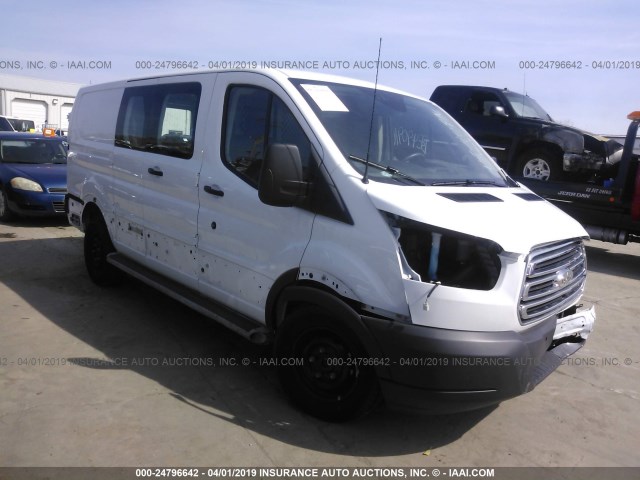 1FTYR1ZM1JKA89717 - 2018 FORD TRANSIT T-250 WHITE photo 1