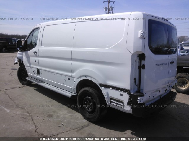 1FTYR1ZM1JKA89717 - 2018 FORD TRANSIT T-250 WHITE photo 3