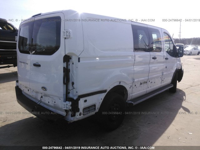 1FTYR1ZM1JKA89717 - 2018 FORD TRANSIT T-250 WHITE photo 4