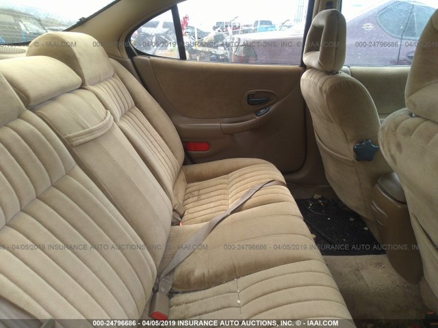 1G2WJ52M1XF300839 - 1999 PONTIAC GRAND PRIX SE 灰色 照片 8