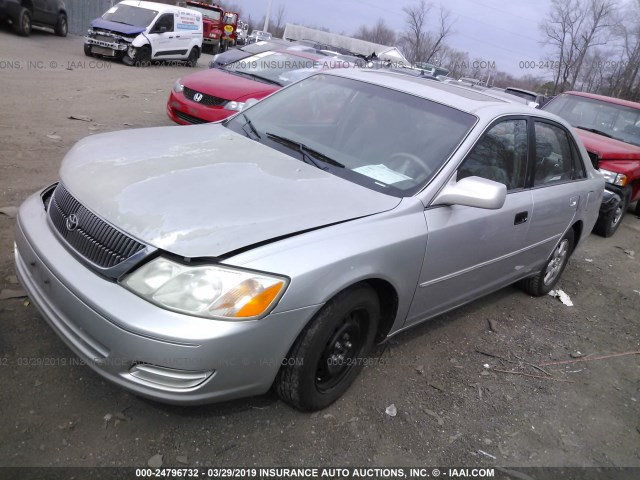 4T1BF28B22U214780 - 2002 TOYOTA AVALON XL/XLS SILVER photo 2