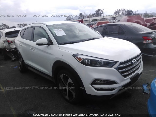 KM8J33A20HU441835 - 2017 HYUNDAI TUCSON LIMITED/SPORT AND ECO/SE WHITE photo 1