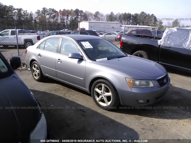 5NPEU46F07H279685 - 2007 HYUNDAI SONATA SE/LIMITED GRAY photo 1