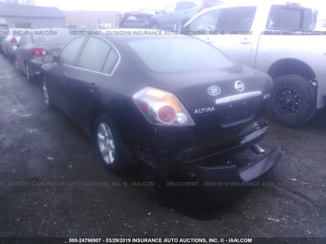 1N4AL21E39N463936 - 2009 NISSAN ALTIMA 2.5/2.5S BLACK photo 3