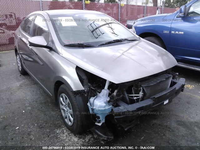 KMHCT4AE1DU312523 - 2013 HYUNDAI ACCENT GLS/GS GOLD photo 1