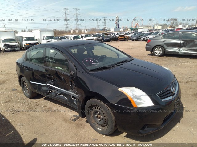 3N1AB6AP7AL700411 - 2010 NISSAN SENTRA 2.0/2.0S/SR/2.0SL BLACK photo 1