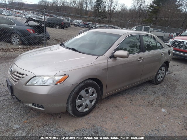 JTNBE46K673032577 - 2007 TOYOTA CAMRY NEW GENERAT CE/LE/XLE/SE GOLD photo 2
