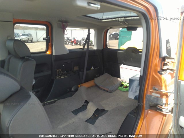 5J6YH27736L023512 - 2006 HONDA ELEMENT EX ORANGE photo 8