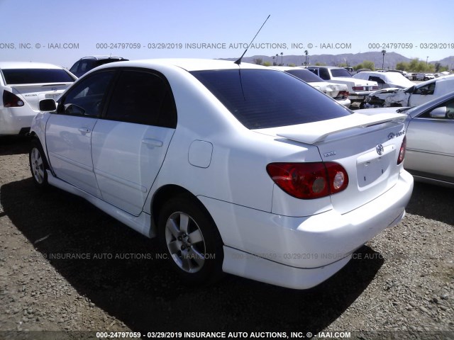 1NXBR30EX6Z652942 - 2006 TOYOTA COROLLA CE/LE/S WHITE photo 3