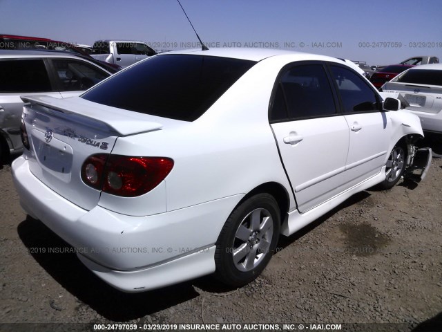 1NXBR30EX6Z652942 - 2006 TOYOTA COROLLA CE/LE/S WHITE photo 4