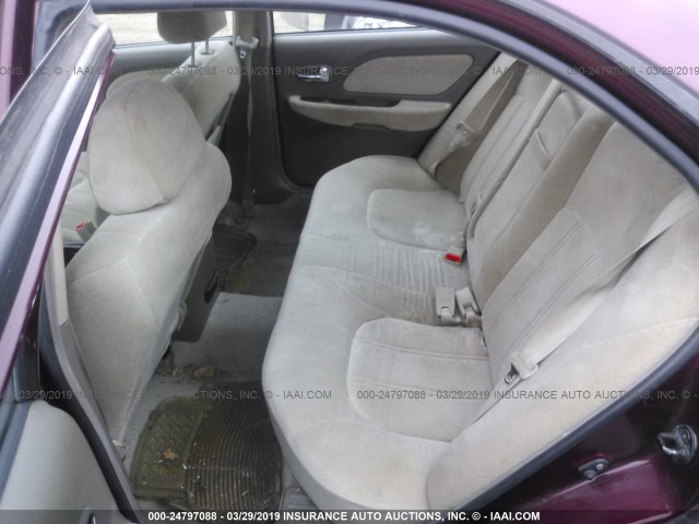 KMHWF35H53A867946 - 2003 HYUNDAI SONATA GLS/LX PURPLE photo 8