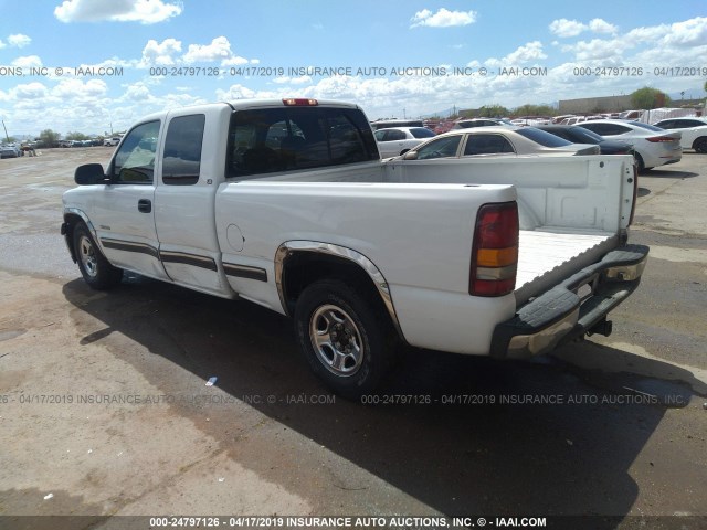 2GCEC19T4Y1174671 - 2000 CHEVROLET SILVERADO C1500 WHITE photo 3