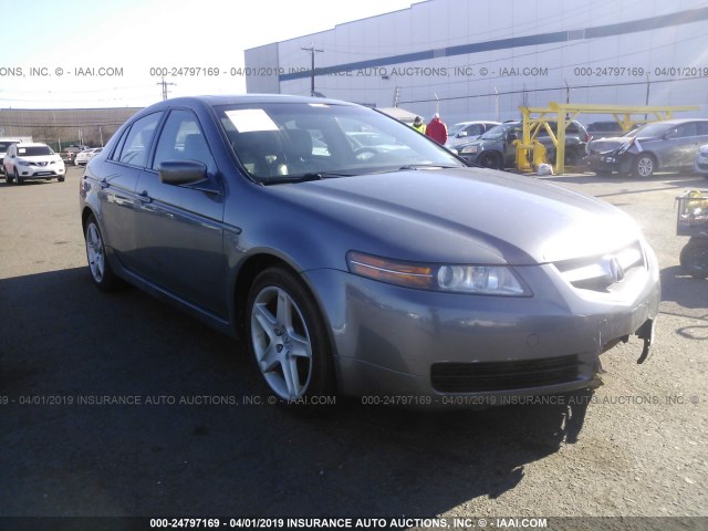 19UUA66215A015829 - 2005 ACURA TL GRAY photo 1