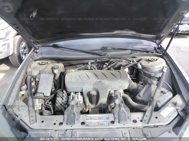 2G2WP552671144782 - 2007 PONTIAC GRAND PRIX GRAY photo 10