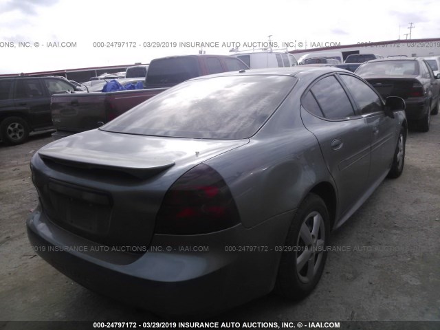 2G2WP552671144782 - 2007 PONTIAC GRAND PRIX GRAY photo 4