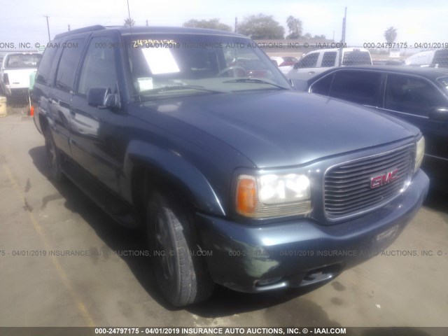 1GKEK63R9YR194469 - 2000 GMC DENALI BLUE photo 1