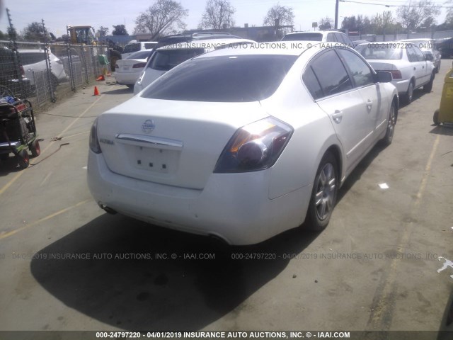 1N4AL21EX9N504837 - 2009 NISSAN ALTIMA 2.5/2.5S WHITE photo 4