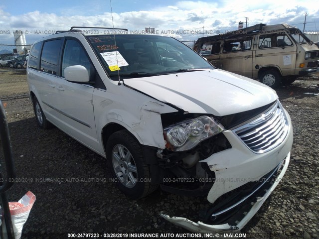 2C4RC1BG1CR353274 - 2012 CHRYSLER TOWN & COUNTRY TOURING WHITE photo 1