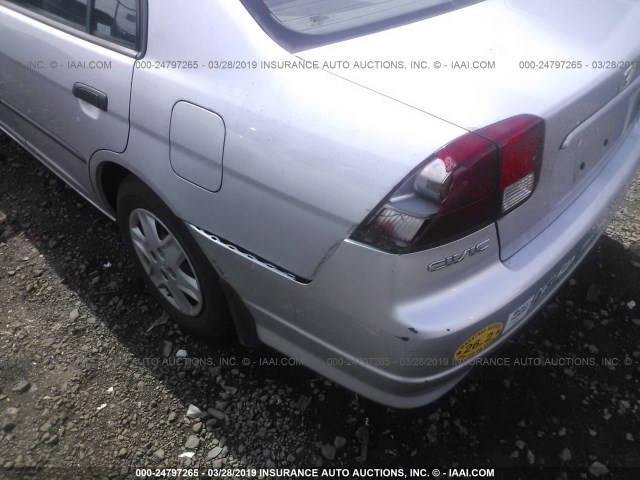 2HGES16334H594917 - 2004 HONDA CIVIC DX VP Gümüş foto 6