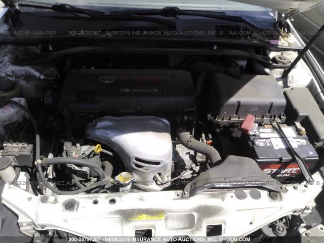 4T1CE38P86U581598 - 2006 TOYOTA CAMRY SOLARA SE/SLE WHITE photo 10