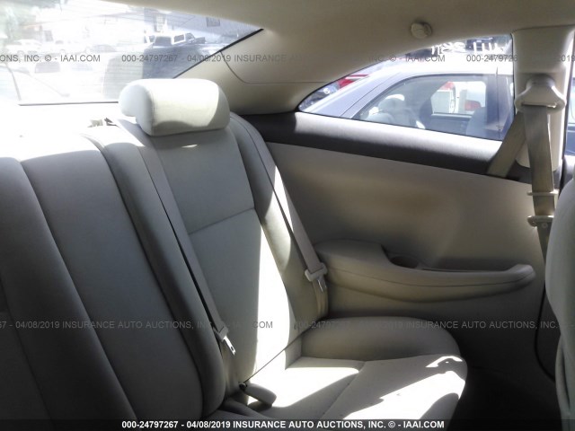 4T1CE38P86U581598 - 2006 TOYOTA CAMRY SOLARA SE/SLE WHITE photo 8