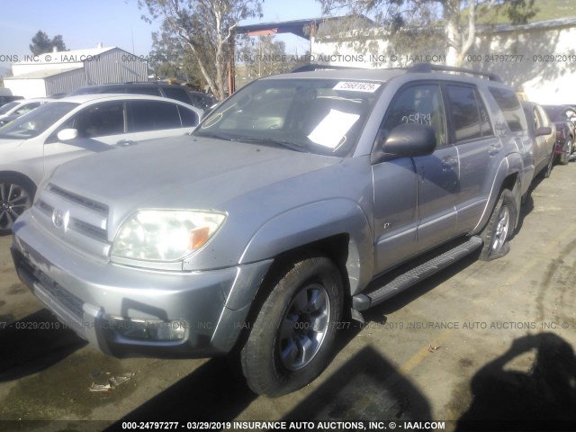 JTEZU14R730016058 - 2003 TOYOTA 4RUNNER SR5/SPORT GRAY photo 2