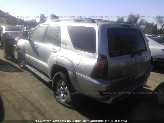 JTEZU14R730016058 - 2003 TOYOTA 4RUNNER SR5/SPORT GRAY photo 3