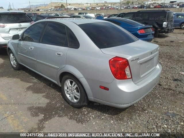 KL5JJ56Z15K071875 - 2005 SUZUKI FORENZA LX/EX SILVER photo 3