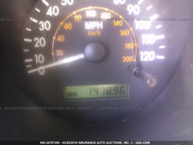 KL1TD52635B377571 - 2005 CHEVROLET AVEO LS BLUE photo 7