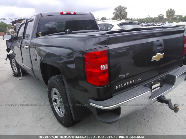 1GCRCPEC5FZ348830 - 2015 CHEVROLET SILVERADO C1500 BLACK photo 3