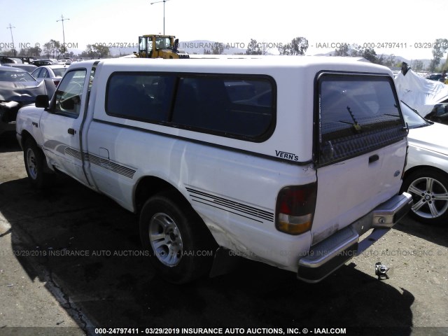 1FTCR10U8SPA70366 - 1995 FORD RANGER WHITE photo 3