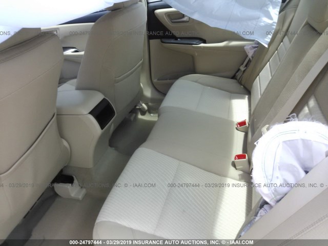 4T1BF1FK8HU395521 - 2017 TOYOTA CAMRY LE/XLE/SE/XSE GRAY photo 8