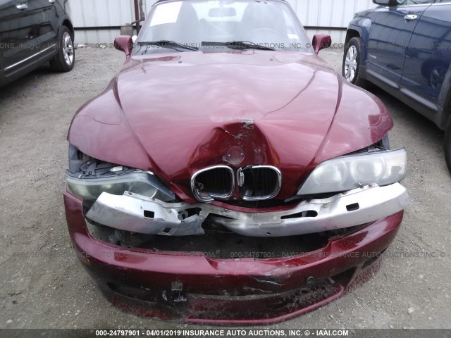 WBACH9342YLG18164 - 2000 BMW Z3 2.3 RED photo 6