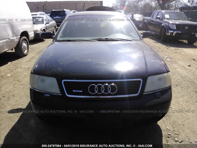 WAUDA24B6XN070036 - 1999 AUDI A6 AVANT QUATTRO BLACK photo 6