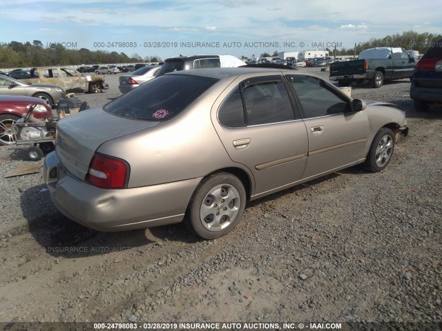 1N4DL01A71C143680 - 2001 NISSAN ALTIMA GXE/GLE/SE GOLD photo 4