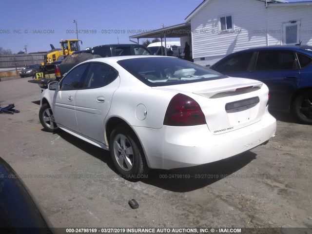 2G2WP552881121571 - 2008 PONTIAC GRAND PRIX WHITE photo 3