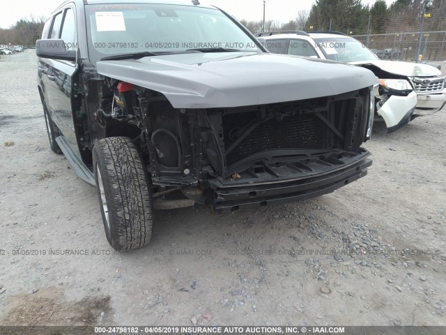 1GNSKBKC8FR167563 - 2015 CHEVROLET TAHOE K1500 LT GRAY photo 6