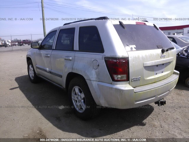 1J8GR48K47C504330 - 2007 JEEP GRAND CHEROKEE LAREDO/COLUMBIA/FREEDOM 银色 照片 3