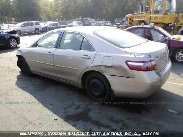 4T1BE46KX7U639530 - 2007 TOYOTA CAMRY NEW GENERATION CE/LE/XLE/SE GOLD photo 3