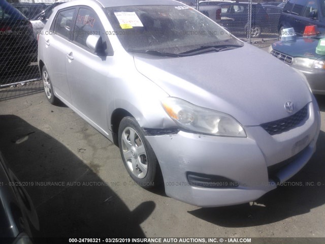 2T1KU40E09C152315 - 2009 TOYOTA COROLLA MATRIX  SILVER photo 6